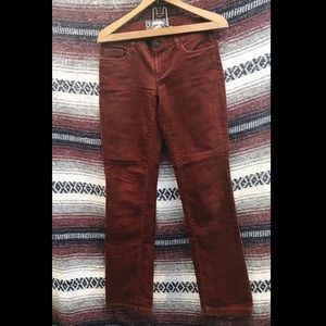 Cinnamon J Crew Matchstick Cords: 28